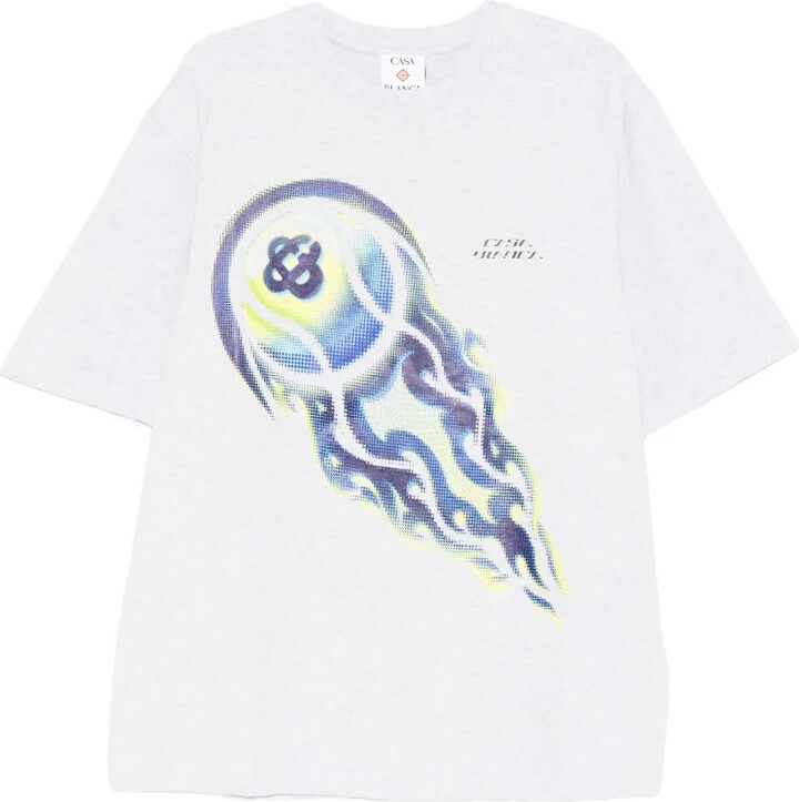 Casablanca graphic print tee T-shirt