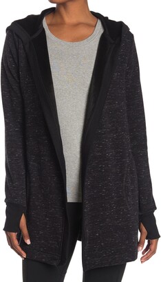 heavy black cardigan