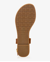Thumbnail for your product : Forever 21 Strappy Faux Leather Thong Sandals