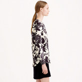 Thumbnail for your product : J.Crew Collection noir floral blouse