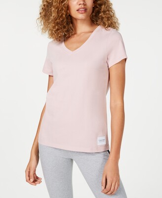 Calvin Klein V-neck Top | Shop the world's largest collection of 