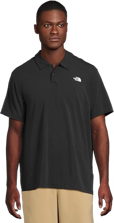 The North Face Adventure Polo Men's Clothing TNF Black : SM, Elastane/Polyester