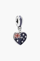 Thumbnail for your product : Pandora Design 7093 PANDORA Australian Flag Heart Dangle Charm