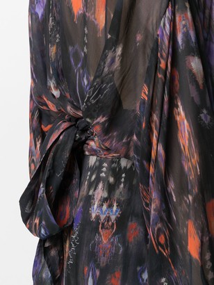 IRO Abstract Print Dress