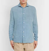 Thumbnail for your product : Lardini Striped Linen Shirt