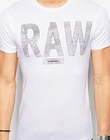 Thumbnail for your product : G Star T-Shirt Terrams Rib Raw Logo
