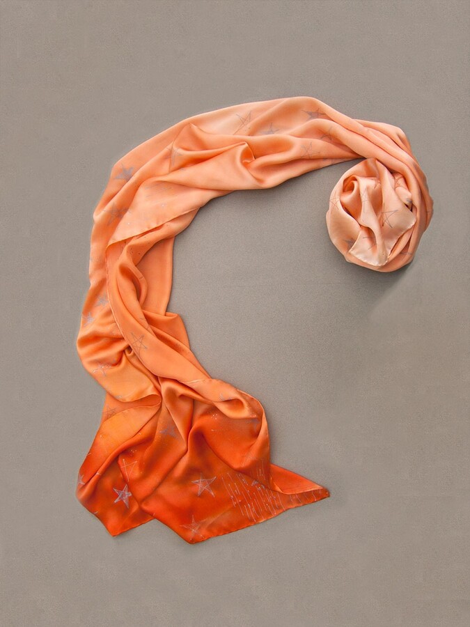 coral shawl for wedding