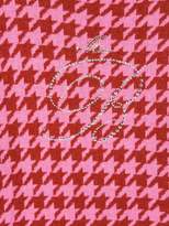 Thumbnail for your product : Miss Blumarine TEEN houndstooth pattern jumper