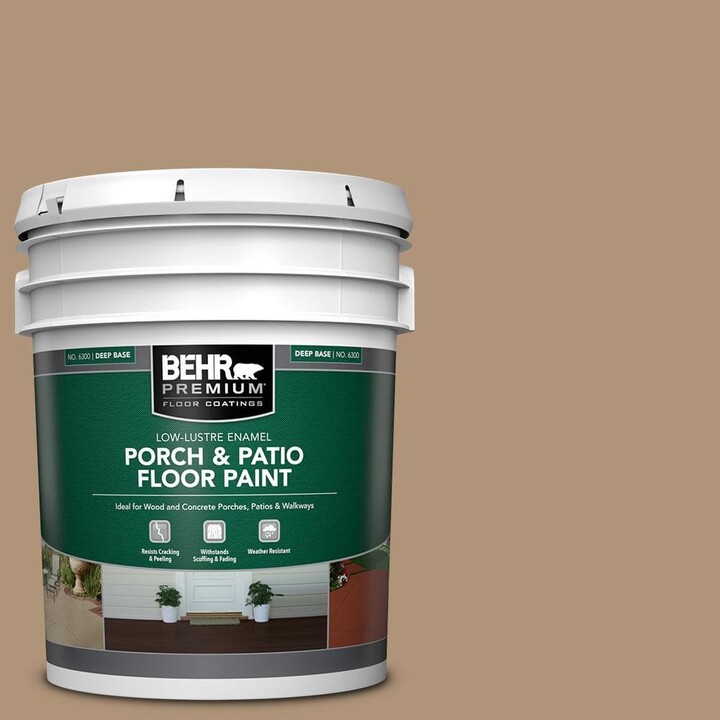 BEHR PREMIUM 5 gal. Home Decorators Collection #HDC-NT-22 Nomadic Low-Lustre Enamel Interior/Exterior Porch and Patio Floor Paint