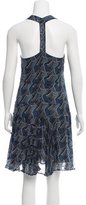 Thumbnail for your product : Derek Lam 10 Crosby Silk Printed Dress w/ Tags