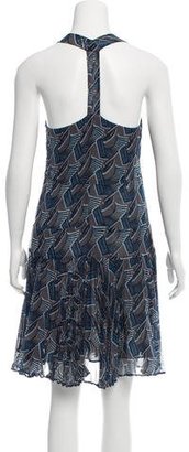 Derek Lam 10 Crosby Silk Printed Dress w/ Tags