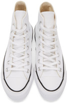 Thumbnail for your product : Converse White Chuck Taylor All Star Lift High Sneakers