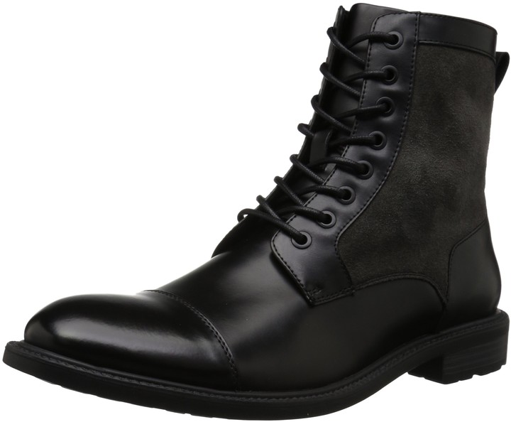 kenneth cole reaction design wingtip combat boot