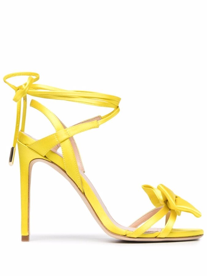 lemon yellow heels