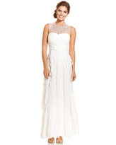 Thumbnail for your product : Adrianna Papell Embellished Tiered Chiffon Gown
