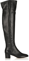 Thumbnail for your product : Gianvito Rossi Leather Over-the-knee Boots