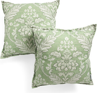 2pk 20x20 Eirene Damask Pillows | Polyester