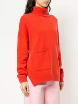 Thumbnail for your product : Tibi patch pocket turtleneck sweater