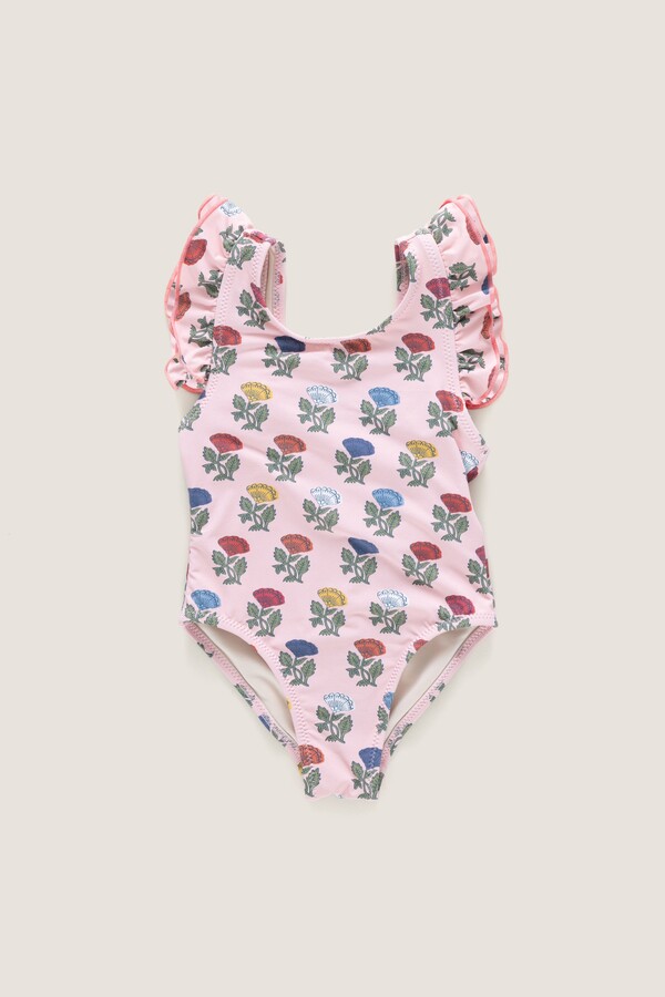 Pink Chicken Multi Flower Drop Liv Suit