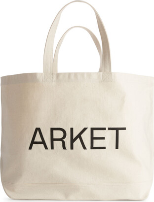 Arket Oversized Canvas Tote