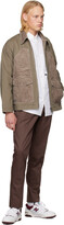 Thumbnail for your product : Izzue Khaki Paneled Jacket