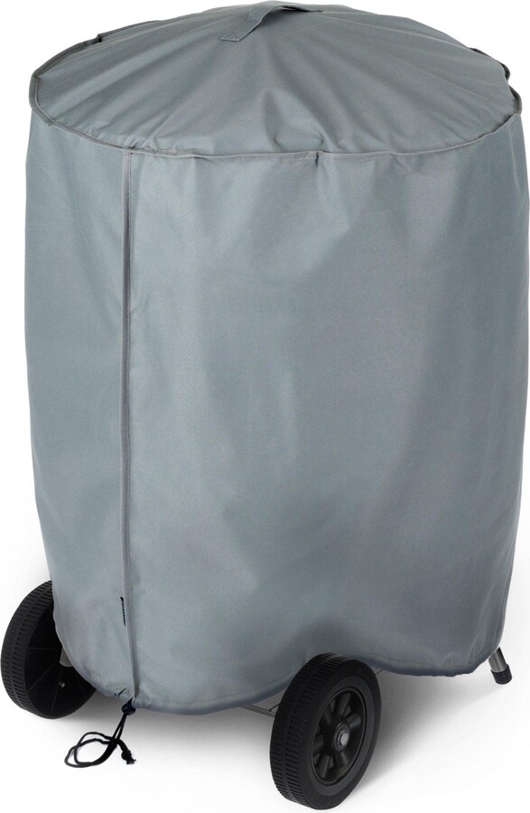 LIVIVO Deluxe Kettle BBQ Cover with Covered Air Vents All Season