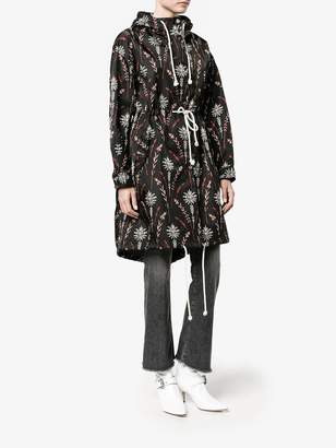 Creatures of the Wind printed nylon parka