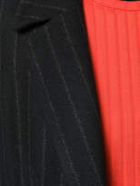 Thumbnail for your product : MM6 MAISON MARGIELA pinstripe overcoat