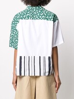 Thumbnail for your product : Neil Barrett Mixed Print Oversized Shirt