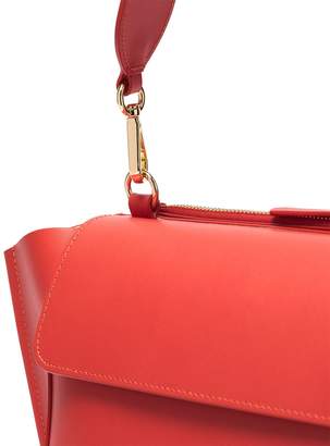 Hortensia Wandler Red Medium Leather Shoulder Bag