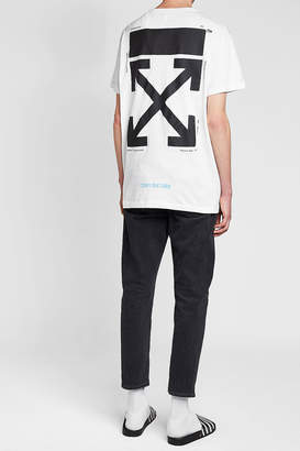 Off-White Printed Cotton T-Shirt