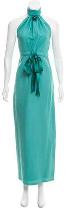 Carolina Herrera Silk-Blend Dress