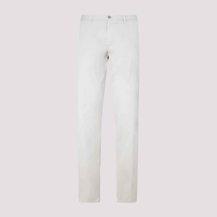 armani white trousers