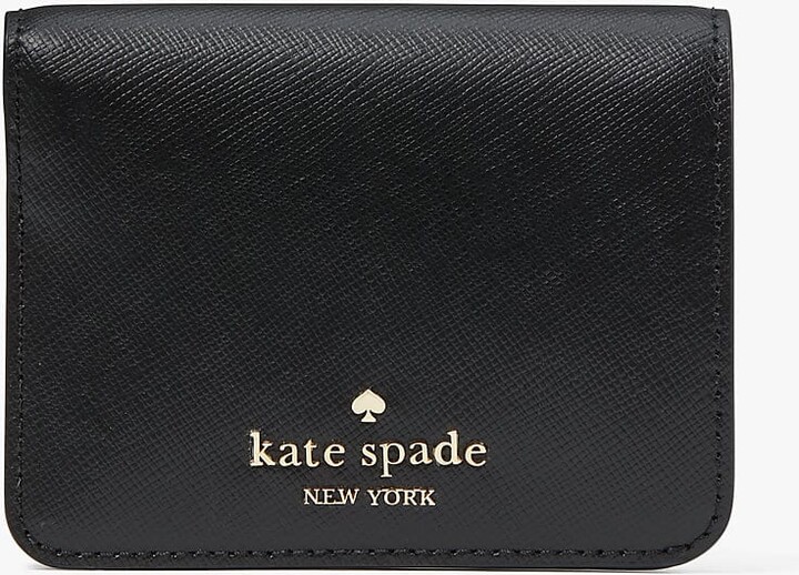 Kate Spade Madison Colorblock Saffiano Leather Small Bifold Wallet