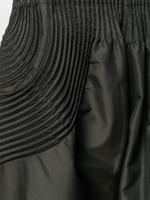 Issey Miyake Oversized Cropped Trousers