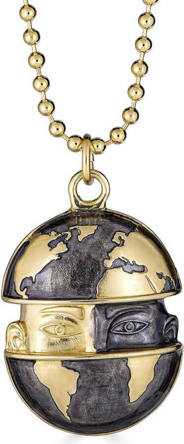 Passionate Protest Collection Black / Gold Earth's Conscience - Pendant