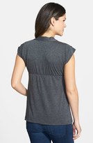 Thumbnail for your product : Japanese Weekend Cap Sleeve Maternity/Nursing Top