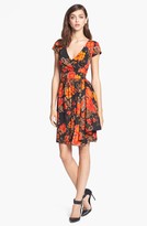 Thumbnail for your product : Tracy Reese Print Faux Wrap Dress