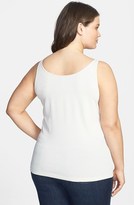 Thumbnail for your product : Eileen Fisher Stretch Silk Jersey Camisole (Plus Size)