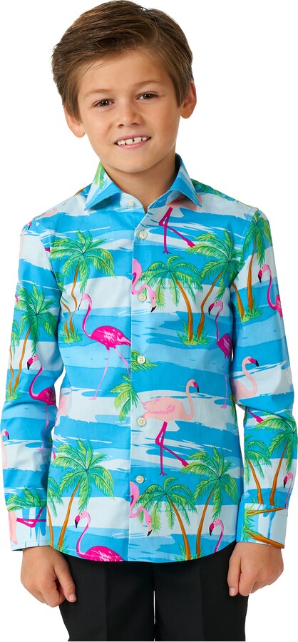 Kids' Flaminguy Dress Shirt