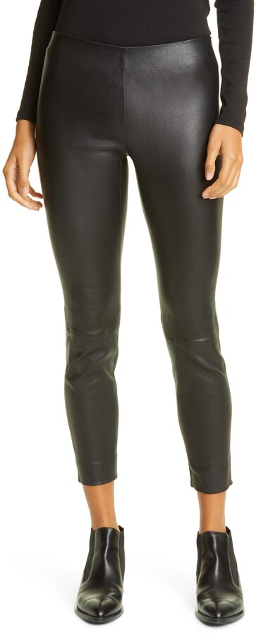 Vince Leather Leggings | Shop the world's largest collection of fashion |  ShopStyle