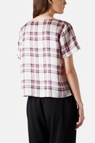 Thumbnail for your product : Topshop 'Summer Check' Print Tee