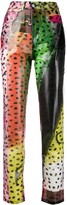 Thumbnail for your product : Fiorucci Tara leopard print straight trousers