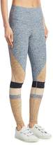 Thumbnail for your product : Alo Yoga Moment High-Waist Brushed Two-Tone Leggings