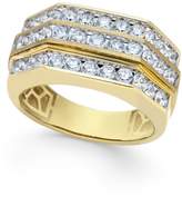 Thumbnail for your product : Macy's Men's Diamond Multi-Level Ring (2 ct. t.w.) in 10k Gold
