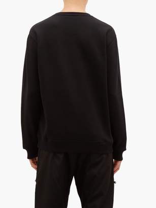 Givenchy Logo-print Cotton Sweatshirt - Mens - Black