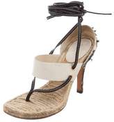 Thumbnail for your product : Gucci High-Heel Thong Sandals