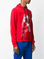 Thumbnail for your product : Les Hommes Urban printed hoodie