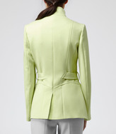 Thumbnail for your product : Reiss Chianti PLEATED BACK BELTED JACKET