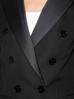 Thumbnail for your product : Alexandre Vauthier Double-Breasted Wool Blazer